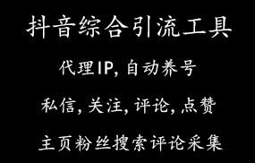 抖音综合引流工具
